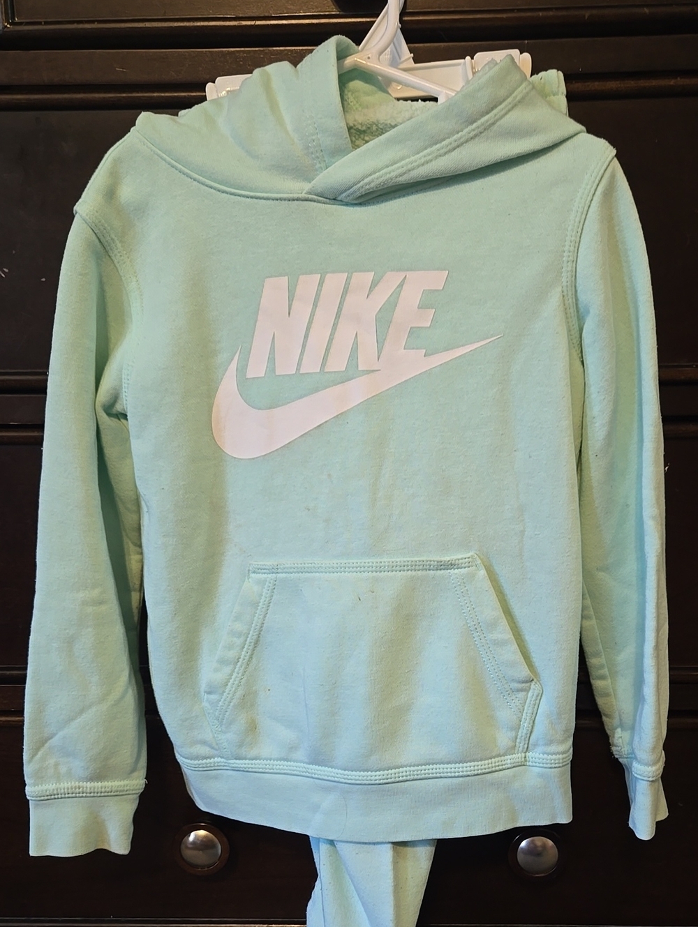 Girls' Size 5 Nike Mint GreenHoodie & Jogger Set